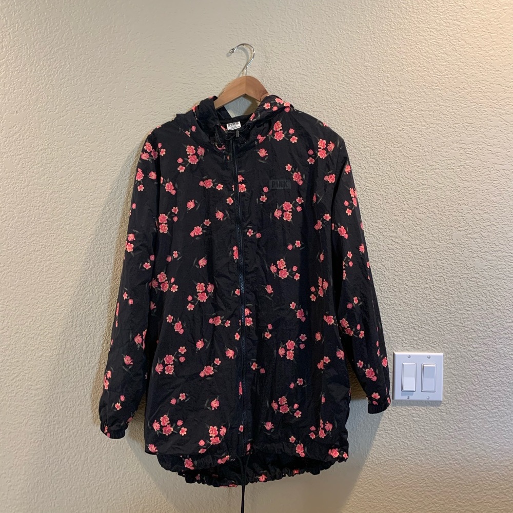 VS pink windbreaker